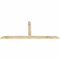 Ekena Millwork Portland Rough Sawn Timber Gable Bracket, Douglas Fir, 84"W x 35"H x 2"D x 4"F, 10/12 Pitch GBW084X35X0204POR00RDF - alternate 5
